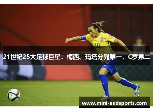 21世纪25大足球巨星：梅西、玛塔分列第一，C罗第二